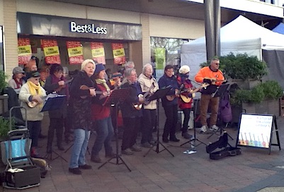 Ballarat Ukulele Group Bridge Mall